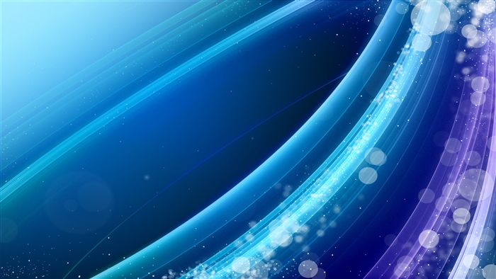 Abstract Blue and Purple Light Streaks 4K