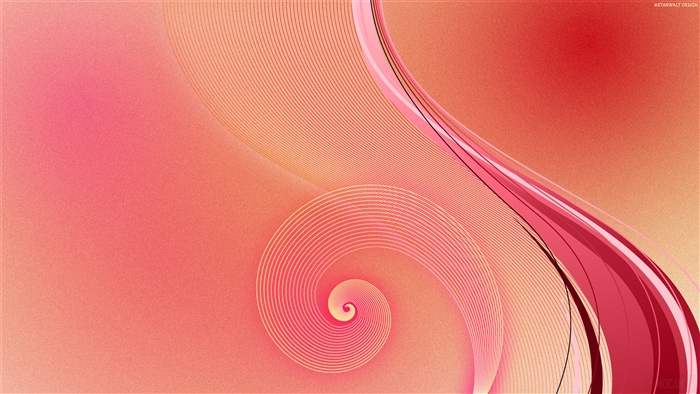 Abstract Swirls and Waves 4K