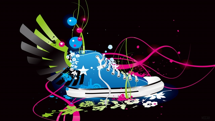 Colorful Vector Shoe