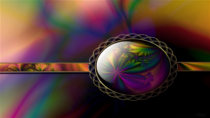 Abstract Fractal Design 4K