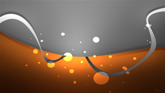 Abstract Waves and Bubbles 4K