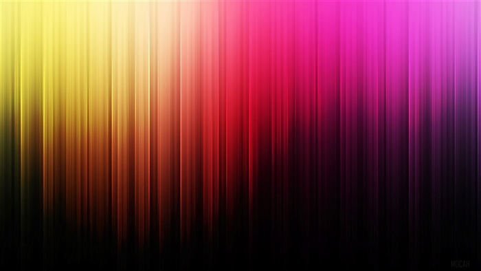 Abstract Colorful Vertical Stripes 4K