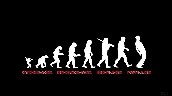 Evolution of Man to PWN-AGE