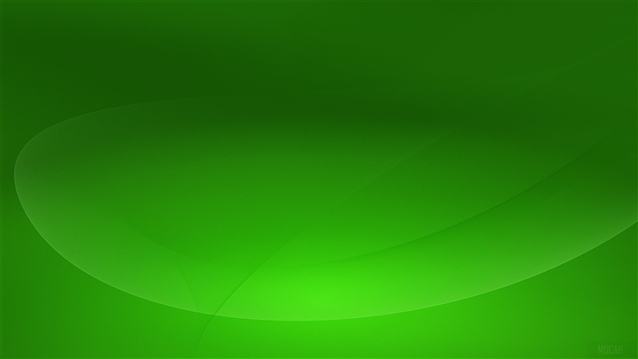Green Abstract Waves 4K