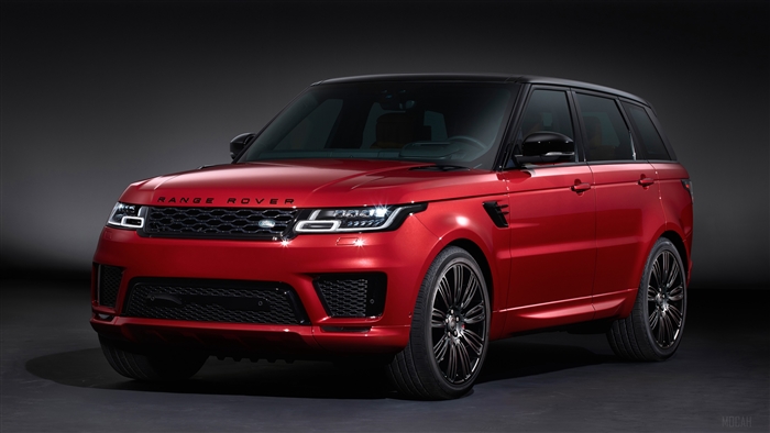 Red 2017 Range Rover Sport Autobiography 4K