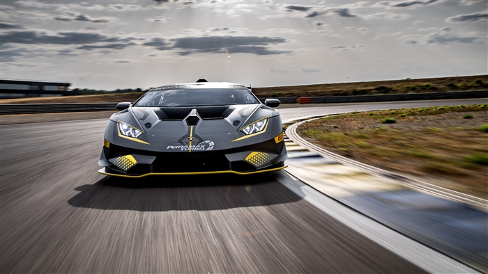 2018 Lamborghini Huracan Super Trofeo Evo race car
