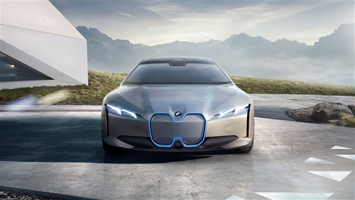BMW i Vision Dynamics concept car 4K