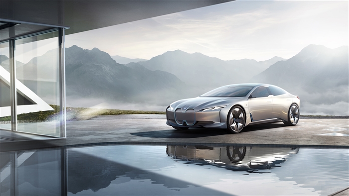 BMW i Vision Dynamics concept car 4K