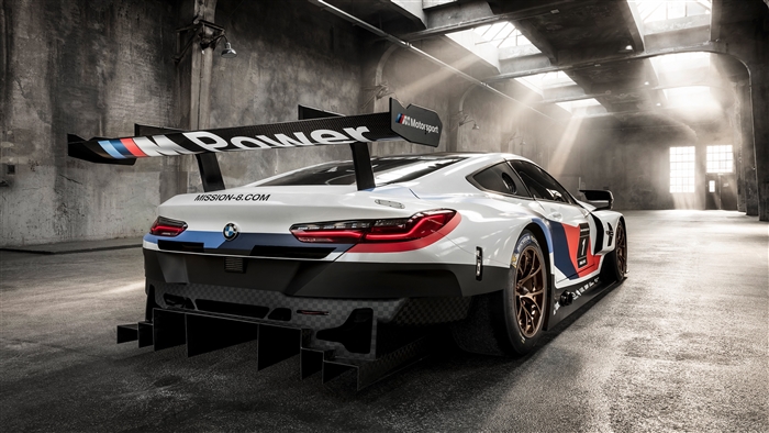 BMW M8 GTE Race Car