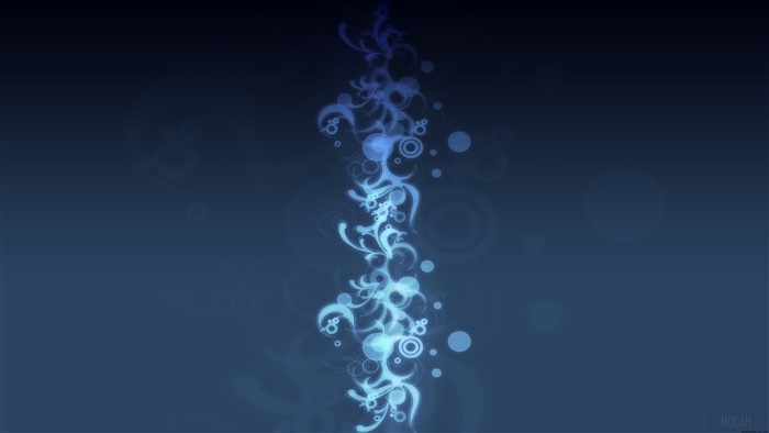 Light Blue Abstract Design