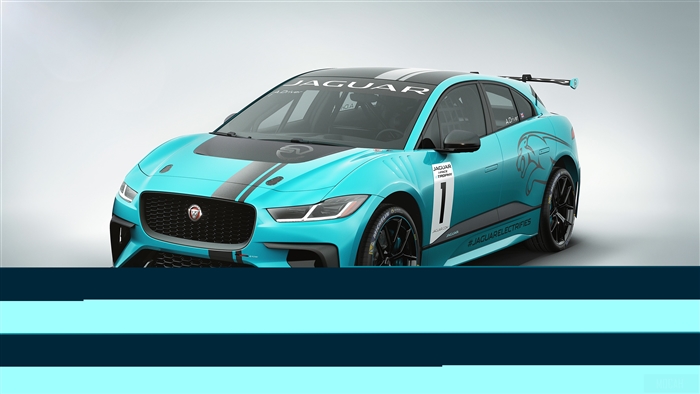 Jaguar I PACE eTROPHY race car 4K