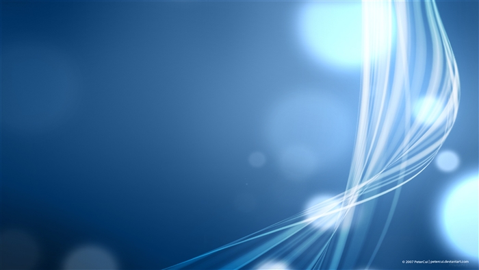 Abstract Blue Light Streaks 4K