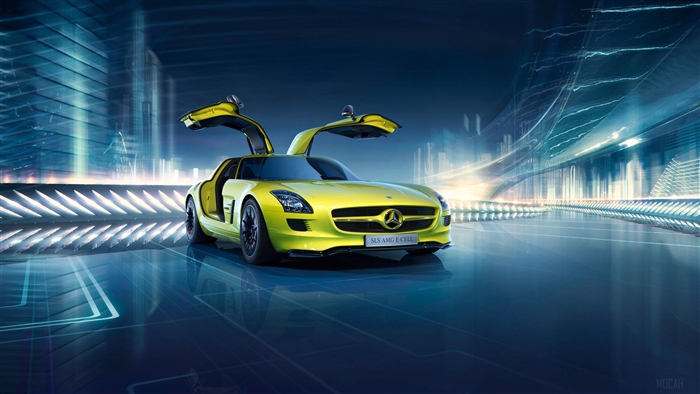 Mercedes-Benz SLS AMG E-CELL 4K