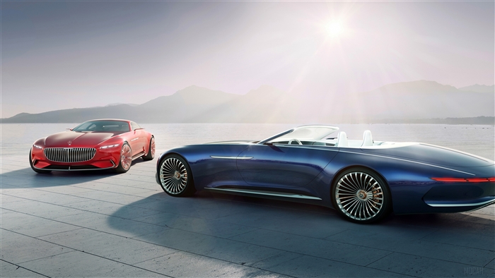 Vision Mercedes-Maybach 6 Coupe and Cabriolet 4K
