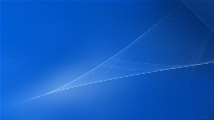 Blue Abstract Light Streaks 4K