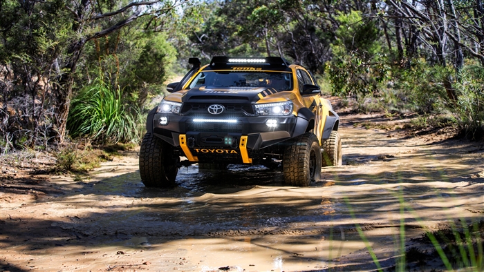 Toyota Hilux Tonka Concept Truck 4K