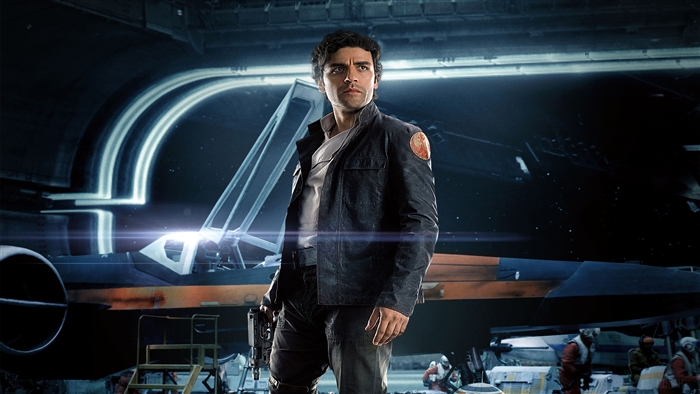 Poe Dameron from Star Wars The Last Jedi 4K