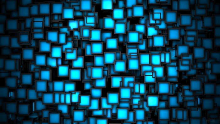 Neon Squares