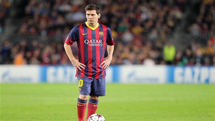 Lionel Messi from FC Barcelona