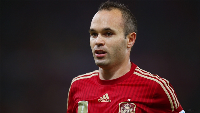 Andres Iniesta Spanish Footballer