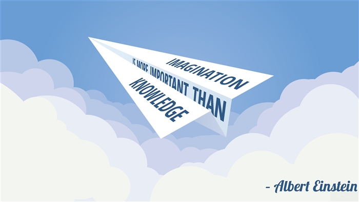 Albert Einstein Quote: Imagination is More Important Than Knowledge