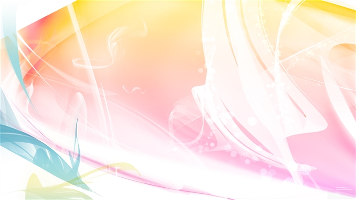 Abstract Colorful Light Wave Art 4K