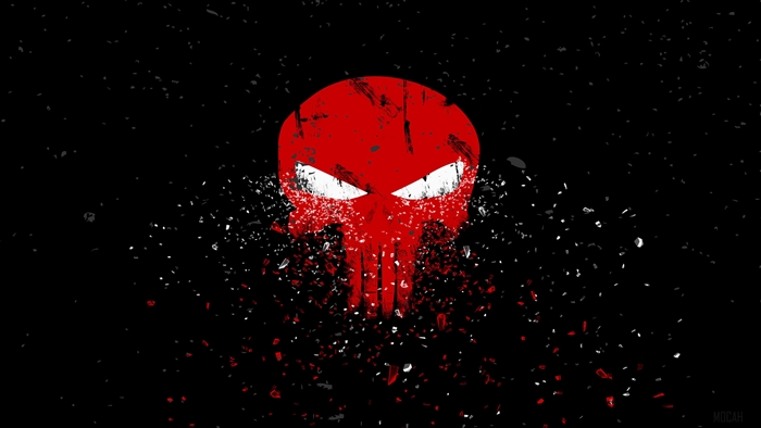 The Punisher skull 4K