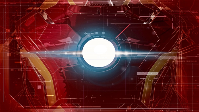 Iron Man Arc Reactor Chest Light 4K