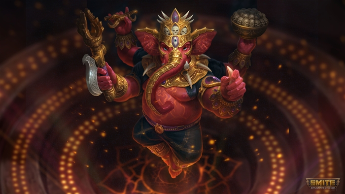Lord Ganesha from Smite 4K