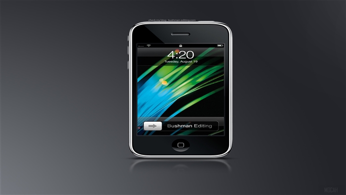 iPhone with Bushman Editing wallpaper