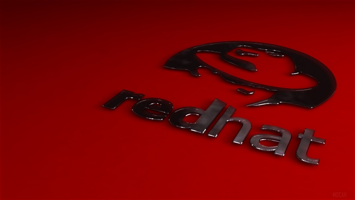 Red Hat logo and text