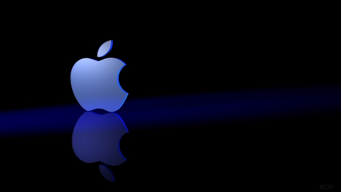 Apple Logo Glass 4K