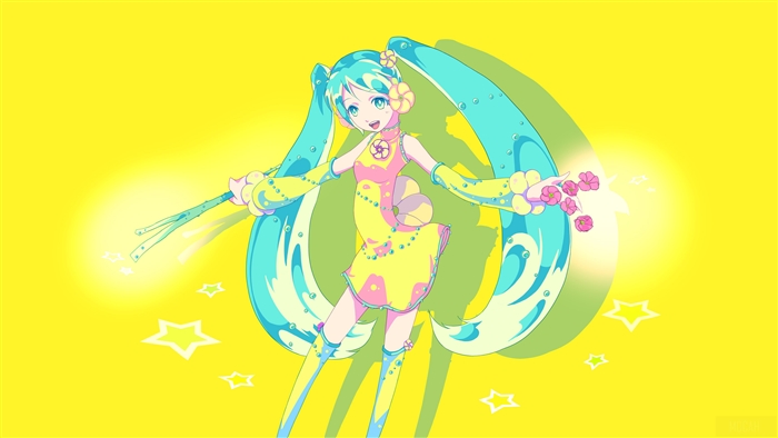Hatsune Miku from Vocaloid 4K