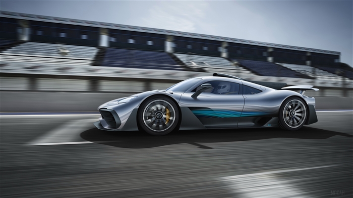 Mercedes AMG Project ONE on a Race Track 4K