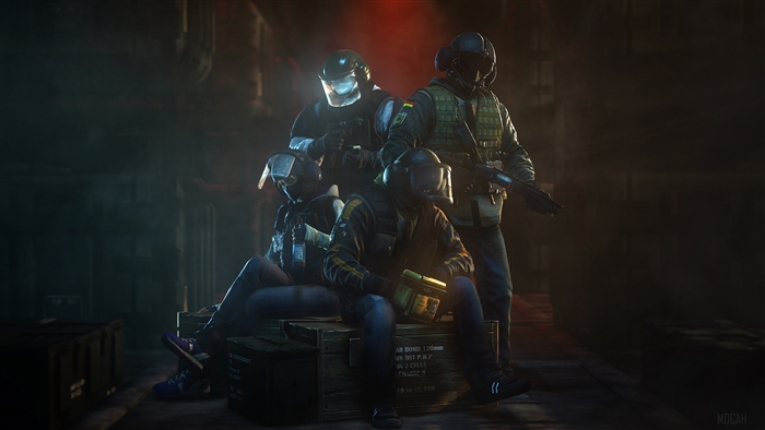 Tom Clancy's Rainbow Six Siege GSG 9 German Operators 4K