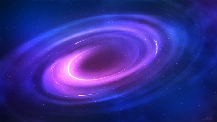 Spiral Galaxy with Stars 4K