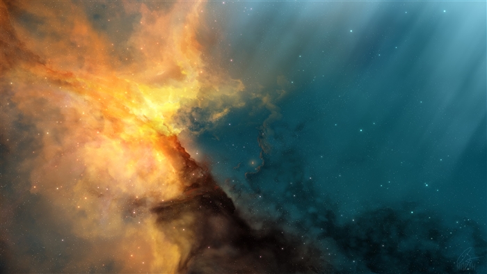 Solar Space Nebula 4K