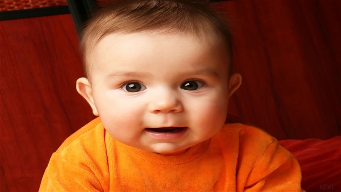 Cute Baby Close Up