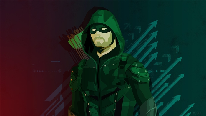 Green Arrow Minimal Artwork