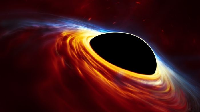 Supermassive Black Hole 4K Artistic Visualization
