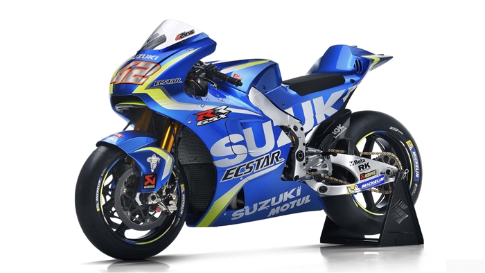 2017 ECSTAR Suzuki MotoGP Bike 4K