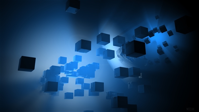 Abstract Cubes 4K