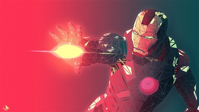 Iron Man Low poly