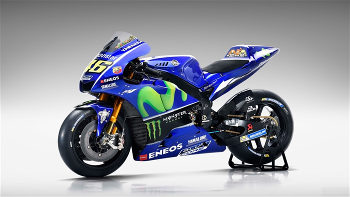 2017 Movistar Yamaha YZR M1 MotoGP 4K