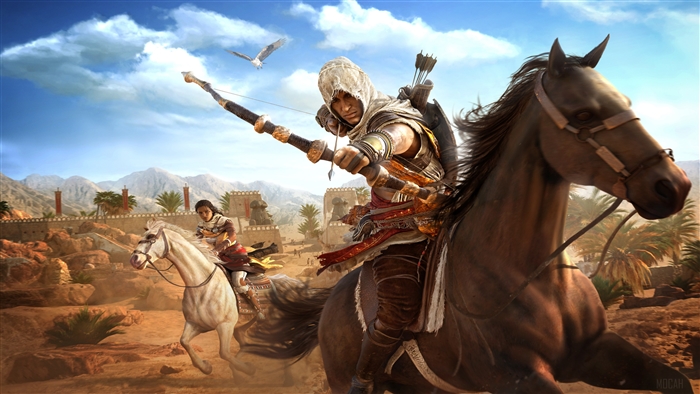 Bayek from Assassin's Creed Origins 4K