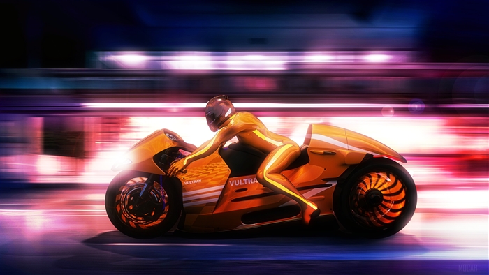 Vultran Type 3 Futuristic Concept bike