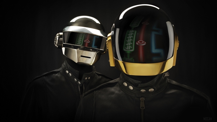 Daft Punk French Musicians 4K