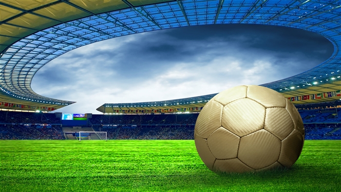 Football in a Stadium 4K