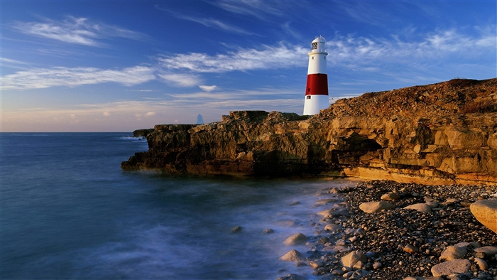 Portland Bill Lighthouse, Dorset, England 4K