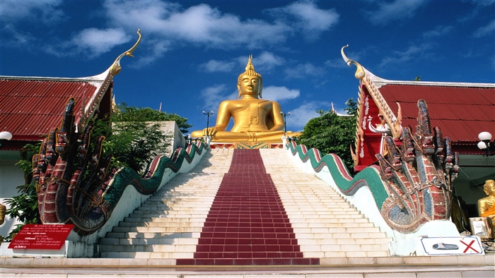 The Big Buddha Koh Samui Thailand 4K